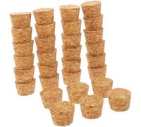 Balacoo Tapones y Mantienen de Corcho Cónicos 30 de Madera Prácticos Tamaño 26x21x20 Mm para Botellas de Vino para Bares y Clubes