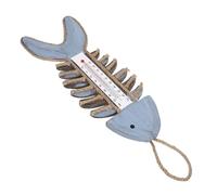 Balacoo Termómetro Colgante de Pared Diseño Clásico de Espina de Pescado, Medidor de Temperatura para Oficina y Jardín, Sensor de Alta Precisión para Ambiente Interior y Exterior