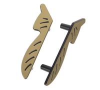 Balacoo Tiradores Vintage 2 Piezas para Armarios de Aleación de Zinc Dorados Seguros Compatibles para Habitaciones Infantiles Puertas de Cocina y Muebles