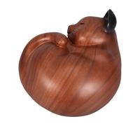 Balacoo Urna Duradera y Confiable Escultura de Gato Elegante para Mascotas de Resina para Recuerdo Interior de Perros y Gatos