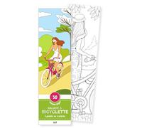 Balade à bicyclette: 50 marque-pages à peindre ou à colorier