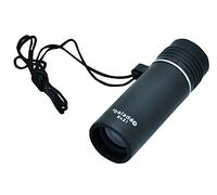 Baladéo Foco - Monocular (8 x 21 cm, Revestimiento antirreflectante, engomado Negro, cordón, Funda de Nailon con Correa)