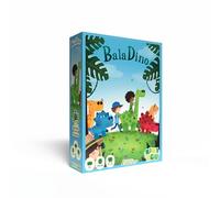 Baladino - Juego de Mesa para niños - Una Carrera con Dinosaurios - 5 años y más - Ideal en Familia - 2 a 4 Jugadores - Rápido, fácil y Divertido - Táctico - Kiwizou - Blackrock Games