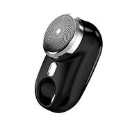 BALAFO Mini Afeitadora,Afeitadora Eléctrica, Eléctrico for Hombres Mini-Shave tamaño de Bolsillo húmedo for Hombres removedor de Cabello Recargable en seco O4t1 USB