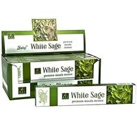 BALAJI Incienso White Sage 15 GR. X 12 Cajas = 180 GR.