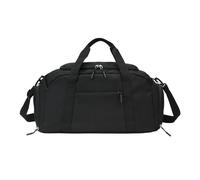Balakaka Bolsa de Viaje Grande 40L con Zapato y Compartimento Húmedo, Ligera Impermeable Bolsa de Fin de Semana para Hombre y Mujer, Bolsa Deporte con Tirantes Desmontables, Negro