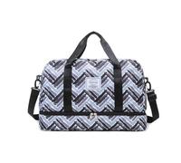 Balakaka Bolsa Deporte Gimnasio con Correas de Carro 42.5L, Impermeable Bolsa de Viaje con Zapato y Compartimento Húmedo, Grande de Fin de Semana Bolsa para Viajes Deportivos y Fitness, Negro