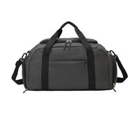 Balakaka Bolsa Deporte Gimnasio con Zapato y Compartimento Húmedo,40L Bolsas de Deporte Hombre y Mujer Gran Capacidad,Travel Duffle Bag Bolsa de Viaje Yoga Fin de Semana,Gris