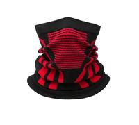 Balakaka Calentador de Cuello 40×22 cm, Invierno Cuello de Esquí a Prueba de Viento para Hombre Mujer, Multifuncional Mascarilla Moto para Esquiar Andar en Bicicleta Correr, Rojo