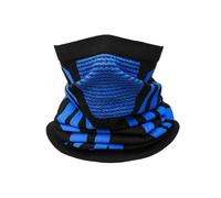 Balakaka Calentador de Cuello 40×22 cm, Invierno Cuello de Esquí a Prueba de Viento para Hombre Mujer, Multifuncional Mascarilla Moto para Esquiar Andar en Bicicleta Correr, Azul