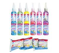 Balakaka Magic Water Elf Gel de Color Brillante 12 Botellas+ Polvo 4 estuches, 3D Coloridos Aqua Gelz Creative Set, DIY Creativos Geles Mágicos para Niños 3+ Años