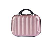 Balakaka Neceser de Viaje Rigido 10L, 14 Pulgadas Neceser de Viaje con Asa y Cintas Elásticas de Sujeción, Impermeable ABS Estuche Maquillaje Mujer Se Puede Colgar en el Equipaje