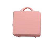 Balakaka Neceser de Viaje Rigido 10L con Cerradura de Combinación, Impermeable ABS Estuche Maquillaje Mujer con Asa, 14 Pulgadas Neceser de Viaje con Estribos Antiarañazos