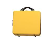Balakaka Neceser de Viaje Rigido 10L con Cerradura de Combinación, Impermeable ABS Estuche Maquillaje Mujer con Asa, 14 Pulgadas Neceser de Viaje con Estribos Antiarañazos