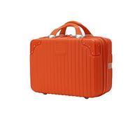 Balakaka Neceser de Viaje Rigido Mujer con Asa y Cintas Elásticas de Sujeción, Maletín de Maquillaje de Mano Impermeable Antideslizante ABS Estuche Maquillaje Mujer Rígido ABS Portátil