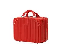 Balakaka Neceser de Viaje Rigido Mujer con Asa y Cintas Elásticas de Sujeción, Maletín de Maquillaje de Mano Impermeable Antideslizante ABS Estuche Maquillaje Mujer Rígido ABS Portátil