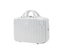 Balakaka Neceser de Viaje Rigido Mujer con Asa y Cintas Elásticas de Sujeción, Maletín de Maquillaje de Mano Impermeable Antideslizante ABS Estuche Maquillaje Mujer Rígido ABS Portátil