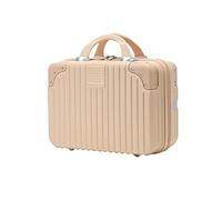 Balakaka Neceser de Viaje Rigido Mujer con Asa y Cintas Elásticas de Sujeción, Maletín de Maquillaje de Mano Impermeable Antideslizante ABS Estuche Maquillaje Mujer Rígido ABS Portátil
