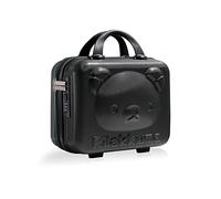 Balakaka Neceser Maleta con Cremallera Portátil 10 L, Impermeable Maleta Neceser Viaje con Cerradura de Combinación, Neceser Rígido Viaje Mujer Neceser Niña con Mango, Negro