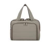 Balakaka Neceser para Viaje Mujer 10L, Múltiples Bolsillos Neceser Maquillaje Viaje Separación Seco/Húmedo, Grande Impermeable Bolsa de Maquillaje para Niña, Gris