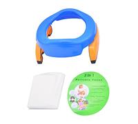Balakaka Orinal infantil 3 in 1 Orinal Portátil Orinal Portatil Niños Plegable Asiento Inodoro Niños Bebe WC Orinal Inodoro Plegable para Niños WC Portátil y Plegable para Niños
