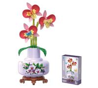 Balakaka Ramo de Flores Sets de Construcción con Jarrón, Flor de Bloques de Construcció Serie de Plantas Decoración del Hogar, Regalo para Esposas Mujeres