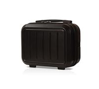Balakaka Vanity Case Funda Rígida con Asa y Bandolera - Mini Maletín de Viaje Neceser ABS - Estuche Práctico de Almacenamiento para Cosméticos - Oro Rosa - Material Rígido
