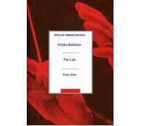 Balakirev/Glinka The Lark Pf. para Piano