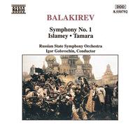 Golovschin – Sinfonía n.º1 en do mayor / Tamara / Ismaley (Orquestación Liapounov) – NAXOS