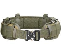 BALAMLB Cinturón Militar De Nailon De Liberación Rápida Resistente con Hebilla Metálica De Liberación Rápida, Caza, Acampada, Senderismo Y Actividades De Viaje Al Aire Libre,Ajustable 3,8 X 125 Cm D