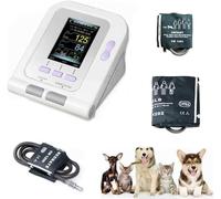 BALAMLB Digital Veterinario Medidor Tension Arterial, Monitor De Presión Arterial Veterinario Digital,Veterinario/Animal Gato/Perro Monitor Electrónico Automático De Presión Arterial