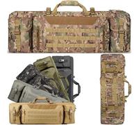 BALAMLB Estuche Blando Bolsa Doble para Rifles,Mochila De Rifle Táctico De Transporte para Pistola De Escopeta Suave De Airsoft,Bolsa para Armas De Campo Militar,Transporte Armas De Fuego C,36in/90cm