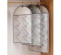 BALAMLB Fundas De Ropa con Cremallera 3 Piezas, Fundas Ropa Armario Ligera, Bolsa Tela De No-Wonven Cubiertas Protectora De Ropa Transpirables, Fundas De Ropa Lavable para Guardar Ropa B,M+L+XL-3pcs