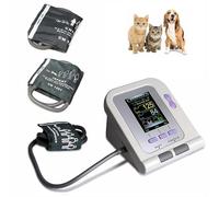 BALAMLB Máquina BP precisa para Uso Animal, Digital Veterinario Medidor Tension Arteria, Medidor Tension Arterial con 3 Puños Y 100 Juegos De Memoria Almacenada para Perros/Gatos/Mascot