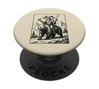 Balan, Halcón y Oso PopSockets PopGrip Adhesivo