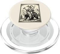 Balan Heraldo del Camino de la Montaña PopSockets PopGrip para MagSafe