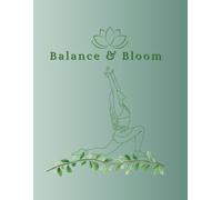 Balance & Bloom: Day Journey to a Better Self | Weekly Meal Planner, Workout Log, and Habit Tracker