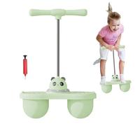 Balance Bounce Ball, Fun Balance Board Jumper, 14,37 x 5,71 x 24,02 pulgadas High Jump Toy with Air Pump, Exciting Sports Ride On Game for Kids Age 6 +, Interior y Outdoor Active Play