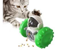 Balance Car Feeder Toys Slow Feed Spinner Dispensador de alimentos | Juguete interactivo para masticar canino Friend, alimentador lento, estimulación mental, bolas de rompecabezas