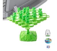 Balance Game - Cartoon Frog Tree Tabletop Puzzle, Interactive Balance Board Toy | Multifunctional Kids Entertainment Accessory Suitable Adults Boys Girls Preschool Kindergarten Birthday Parent Child