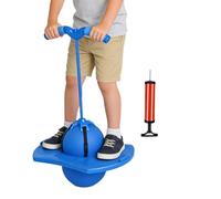 Balance Jump Ball, Handle Grip Bouncing Toy, Coordination Fitness Exercise Ball for Kids Adults Indoor Outdoor Play, Stability Training Sports Toy, Backyard Home Garden Active Fun Movement Trainer