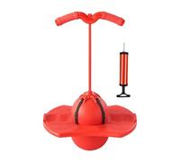 Balance Jump Ball, Handle Grip Bouncing Toy, Coordination Fitness Exercise Ball for Kids Adults Indoor Outdoor Play, Stability Training Sports Toy, Backyard Home Garden Active Fun Movement Trainer