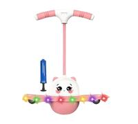 Balance Jumping Ball - Bounce Jump Trick Board | Glowing Balance Training Toy, Jumper Ball With Handle For Kids Teens Adults Home Backyard Living Room Bedroom Study Playroom Playground Park Garden Yar