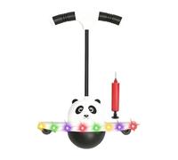 Balance Jumping Ball - Glowing Handle Jumper Toy for Kids Teens Adults | Fun Balance Training Exercise for Home Backyard Living Room Bedroom Playroom Playground Park Garden Yard