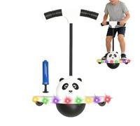 Balance Jumping Ball, Pogo Jumper With Handle And Ball Pump, Glowing Balance Training Toy, Jumper Balls With Handle, Indoor & Outdoor Fun, Perfect For Balances, Coordination, And Fitness