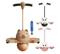 Balance Jumping Ball with Handle Engaging Core Workou Glowing Balancing Toy