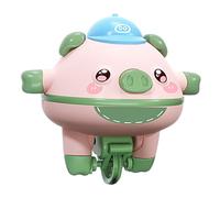 Balance Pig Toy, Interactive Pig Walking Tightrope, ABS Material, Innovative Design, Diverse Learning Experience, Gyroscope Toy for Skills Development, Funny Learnings Novelty Toys, 12x14cm
