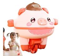 Balance Pig Toy: Juego de Cerdo Que Camina sobre la Cuerda Floja, Entrenador de Habilidades con giroscopio, Figura interactiva novedosa | Divertido Juguete de coordinación de Aprendizaje para el