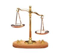 Balance Scale Genérico - 1,97 pulgadas Retro Ornament | Metal Vintage Miniature Model - Realistic Zinc Alloy Piece for Creative Learning Perfect for Enhancing Imaginative Play in classrooms Or Homes.