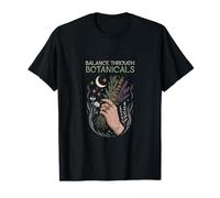 Balance Through botanicals l Green Witch Magic Camiseta